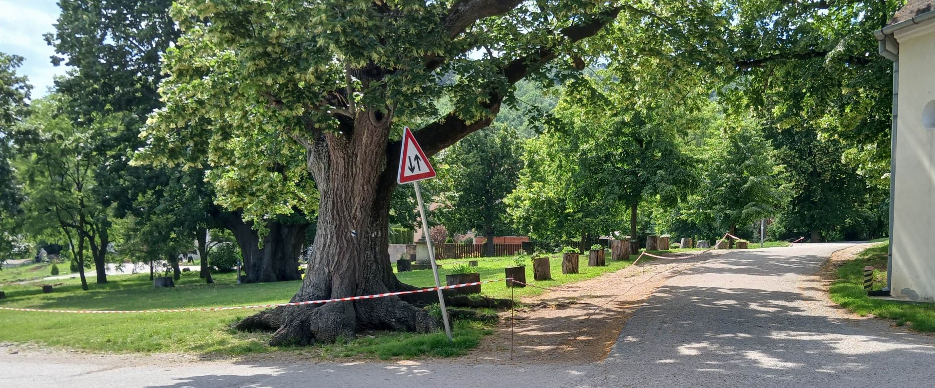 "Parkovacia zábrana" 30.05.2024 (Zdroj: archív autora)